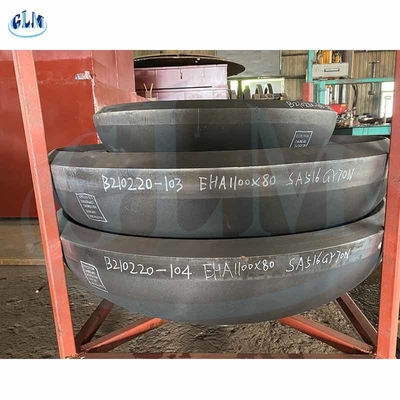 1100mm X 80mm Ellipsoidal Dish End SA516 Gr70N Elliptical Tank Head Dimensions