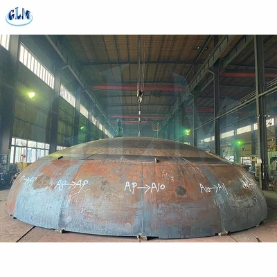 Q235B SS304 800mm Hemispherical Tank Heads Forming Steel Hemisphere