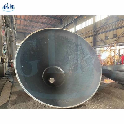 2mm 89mm ASME Project Conical Tank Heads Stainless Steel Dished GB