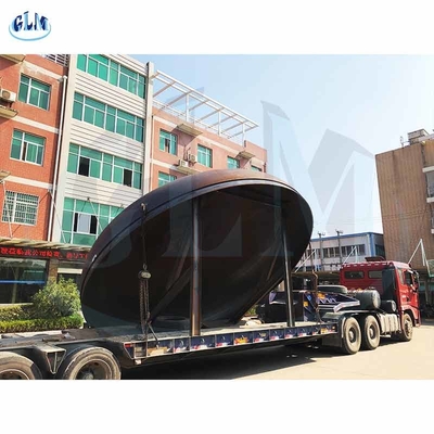 16Mn 3600mm ASME Tank Elliptical Dished Head Ends As516 Gr 70 For Boiler