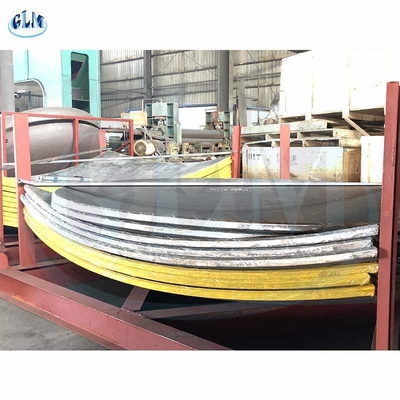 4000mm LNG LPG Tank Spherical Heads Hot Forming ASME Torispherical Dish End