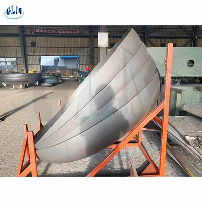 89mm Cold Forming SS304 Semi Elliptical Head Dimensions ASME