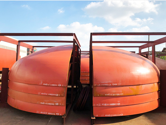 ASME Pressure Vessel Dished Head Stainless Steel Dished Tank Heads 90mm