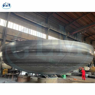 3000mm Diameter 6mm Think Elliptical Head End Caps Tank Head For Pressure Vessel