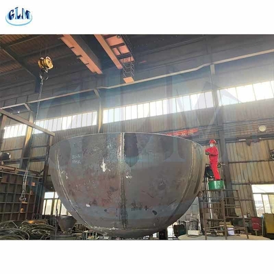 6400mm Diameter SA516 GR70 Hemispherical Head 20mm Thick
