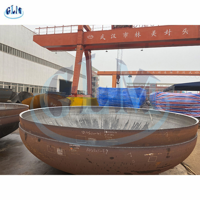 Diatemer 1900mm Thickness 12mm SA 516 Gr 70 Elliptical Dish Head 2:1 For Vessels