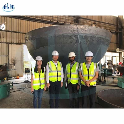 SA516 Gr60 2:1 Elliptical Head Dish End 1800mm Diameter 15mm Thickness