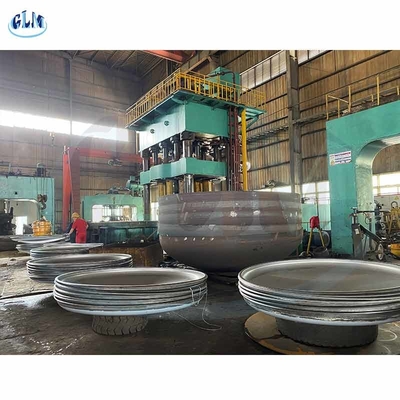 P355 GH EN10028-2 Flat Bottom Dish 2550mm Diameter 50mm Thick ISO 9001