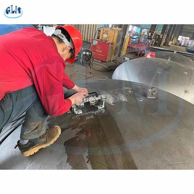 ASME Certificate SA537 2:1 Elliptical Heads 8000mm Dia 76mm Thickness