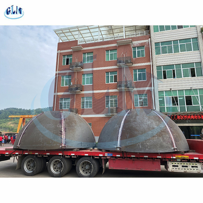 Carbon Steel Hemispherical Heads 5200mm Diameter 20mm Thick