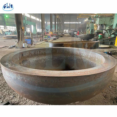 Offshore Elliptical Dish Head Vessel Cap Diameter 2500mm Thickness 180mm