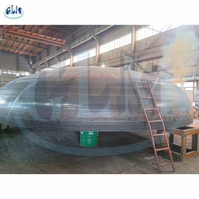 6500mm Diameter Ellipsoidal Dished End With 10% Reduction Ratio