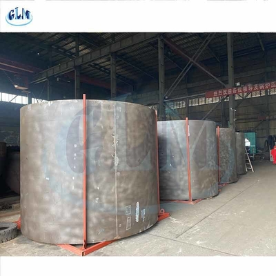 Custom Stamped or Pressed ASME / PED Shell Carbon Steel Dished Tank Heads