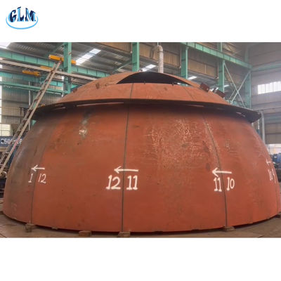 Customized Split-piece Hemispherical Heads for High Temperature Equipment in Oil and Gas Industry