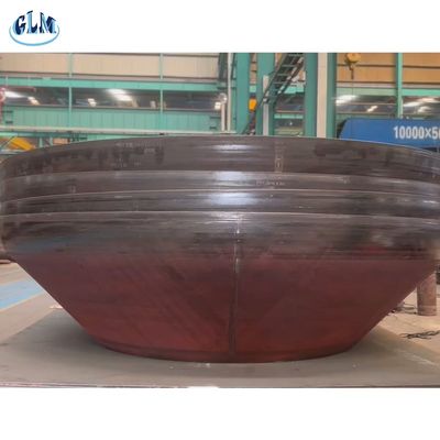 Polished Carbon Steel Conical Tank Heads for Reactor Tanks and Not Limited Thickness