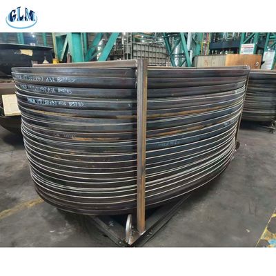 Customized Carbon Steel Flat Dished Head with Heat Treatment for Storage Tanks and Boilers