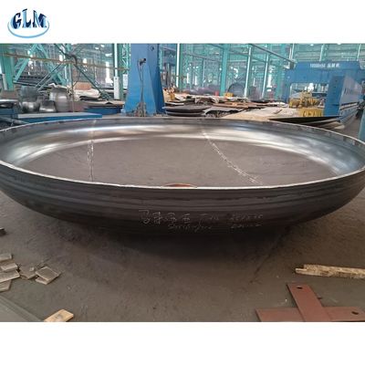 4200mm Diameter Torispherical Dished Head With 14mm Thickness And Hot Pressing For Industrial Applications