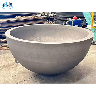 Carbon Steel ASME Standard High Pressure Hemispherical Tank Heads for Chemical and Petrochemical Industries