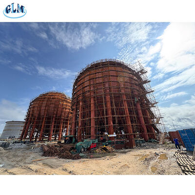 Large Spherical Storage Tanks Subjected To TOFD And X-ray Non-destructive Testing.